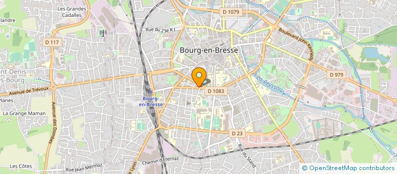 localisation de l'entreprise ASS CULTU SPORT LOISIR MINIST AGRICU AIN à BOURG-EN-BRESSE