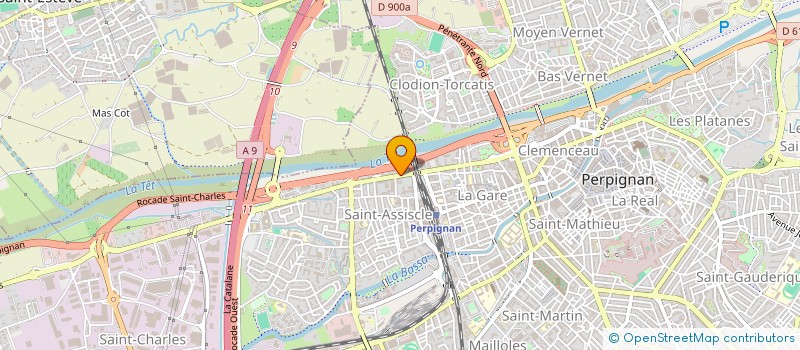 localisation de l'entreprise ASS CULTUELLE DE PERPIGNAN  PERPIGNAN