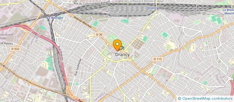 localisation de l'entreprise ASS CULTUELLE DES MULSULMANS DE DRANCY  DRANCY