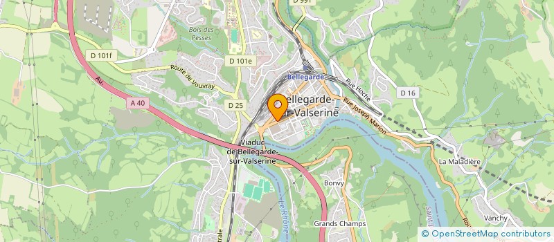 localisation de l'entreprise ASS CULTUELLE EGLISE REFORMEE à VALSERHONE