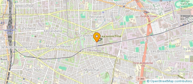 localisation de l'entreprise ASS CULTUELLE ISRAELITES SEPHARADES  VILLEURBANNE