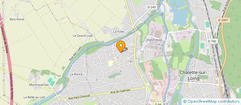 localisation de l'entreprise ASS CULTUELLE ORTHODOXE RUSSE à CHALETTE-SUR-LOING