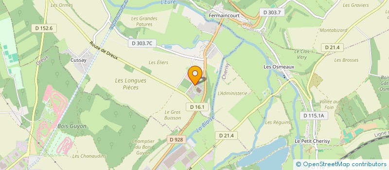 localisation de l'entreprise ASS CULTUELLE TEMOINS DE JEHOVAH CENTRE NORMANDIE à MONTREUIL