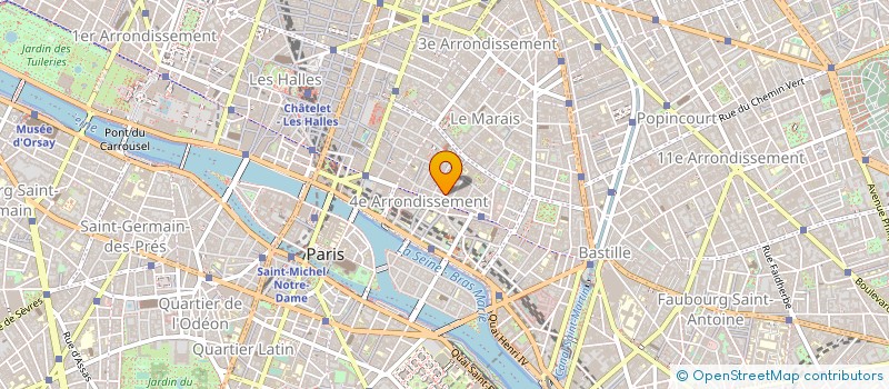 localisation de l'entreprise ASS CULTUR ARTIST ESPACE LATINO  PARIS