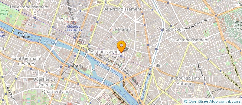 localisation de l'entreprise ASS CULTUR ISRAEL AGOUDAS HAKEHILOS à PARIS