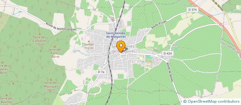 localisation de l'entreprise ASS.CULTUR.LES TEMOINS DE JEHOVAH D'UZES à BRIGNON
