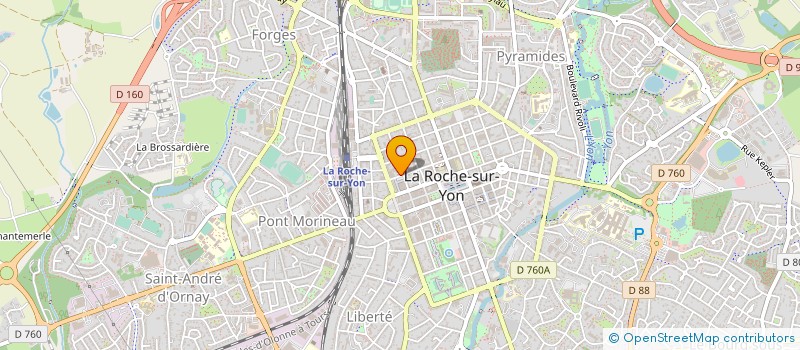 localisation de l'entreprise ASS CULTURE AFRICAINE KORI à LA ROCHE-SUR-YON