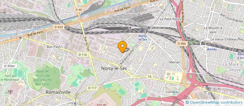 localisation de l'entreprise ASS CULTURE EDUCATION DEVELOPPEMENT à NOISY-LE-SEC