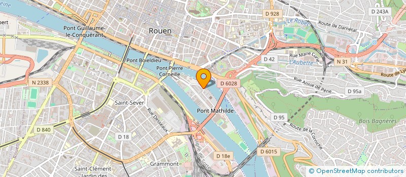 localisation de l'entreprise ASS CULTURE ET BIBLIOTHEQUES POUR TOUS à ROUEN
