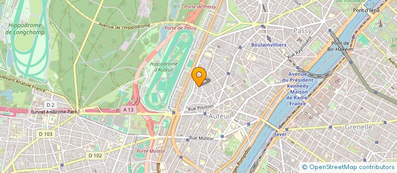 localisation de l'entreprise ASS CULTURE ET JOIE FILMS  PARIS