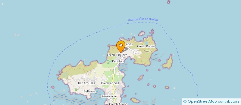 localisation de l'entreprise ASS CULTURE ET LOISIRS à ILE-DE-BREHAT