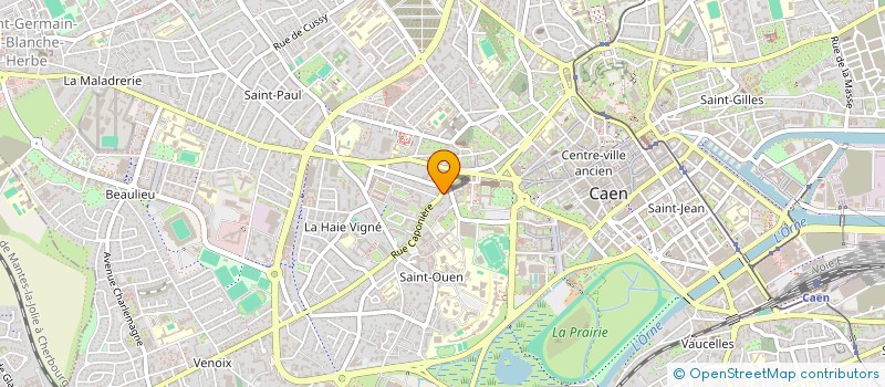 localisation de l'entreprise ASS CULTURE ET LOISIRS BUISSONNETS à CAEN