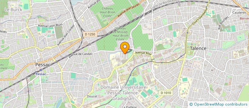 localisation de l'entreprise ASS CULTURE ET TEMPS LIBRE à PESSAC