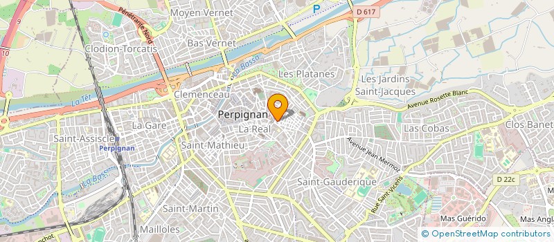 localisation de l'entreprise ASS CULTURE EUROCONSEIL à PERPIGNAN