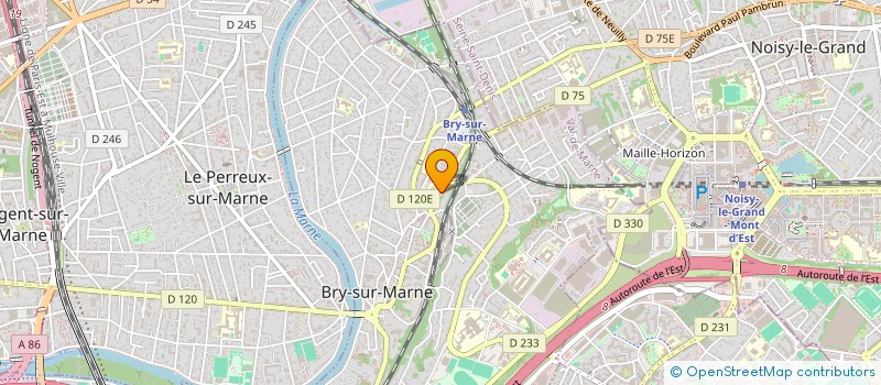 localisation de l'entreprise ASS CULTURE GUINGUETTE  BRY-SUR-MARNE