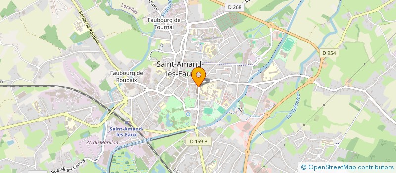 localisation de l'entreprise ASS CULTURE LOISIRS DE NIVELLE  NIVELLE