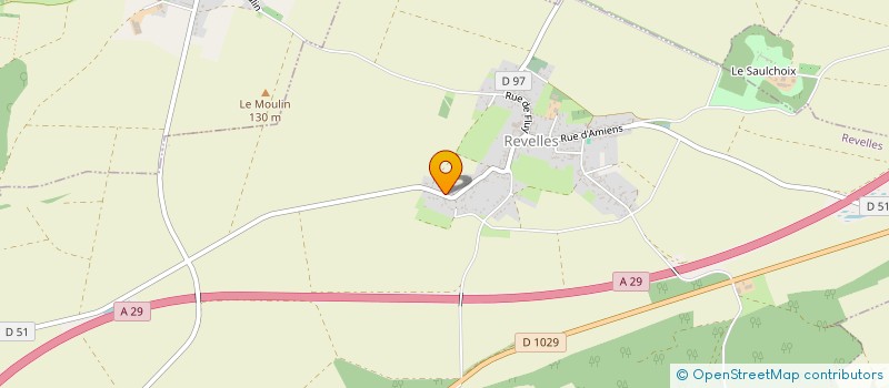 localisation de l'entreprise ASS CULTURE LOISIRS ET SPORT (CLES)  REVELLES