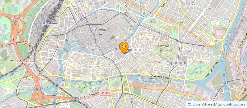 localisation de l'entreprise ASS CULTURE & MUSEOGRAPHIE SCIENTIFIQUES à STRASBOURG