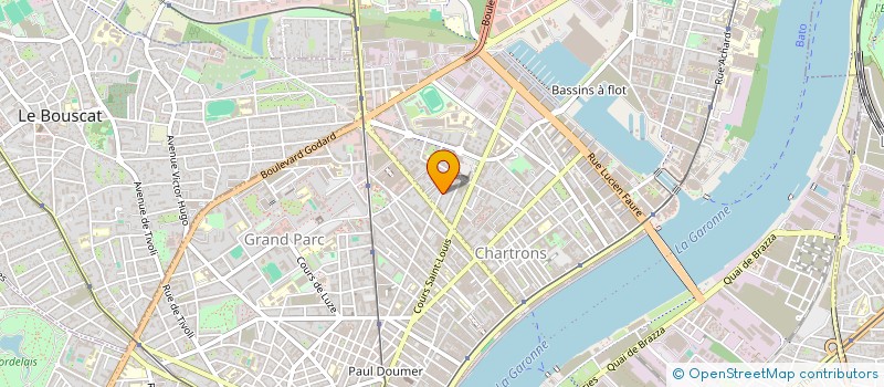 localisation de l'entreprise ASS CULTURE ORTHODOXE GRECQUE ST NICOLAS  BORDEAUX