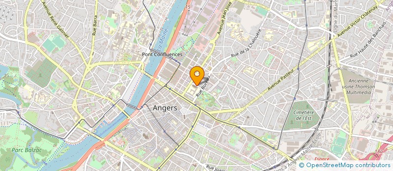 localisation de l'entreprise ASS CULTURE OUVRIERE DU MAINE ET LOIRE à ANGERS