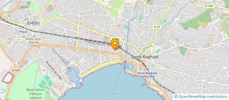 localisation de l'entreprise ASS CULTUREL ISRAELITE FREJUS ST RAPHAEL à FREJUS