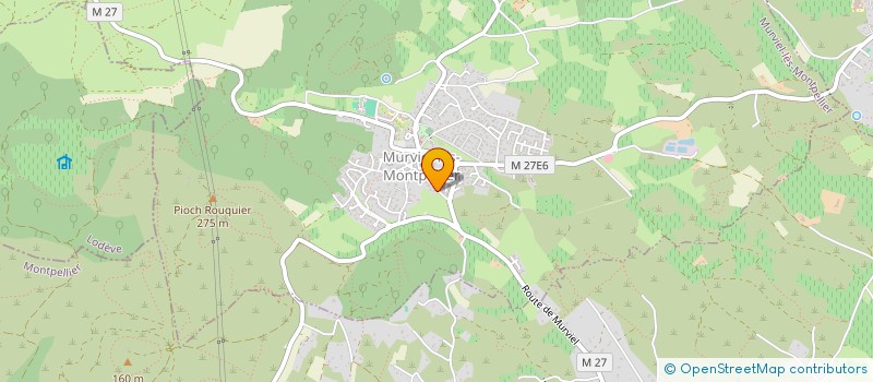 localisation de l'entreprise ASS CULTUREL REG RECHE INFOR FORMAT à MURVIEL-LES-MONTPELLIER