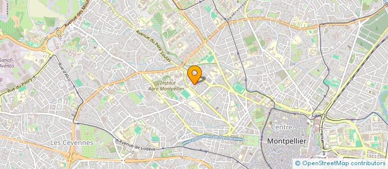 localisation de l'entreprise ASS CULTURELLE BEM-ME-QUER à MONTPELLIER