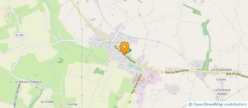 localisation de l'entreprise ASS CULTURELLE BIBLIOTHEQUE J GUILMARD  ISIGNY-LE-BUAT