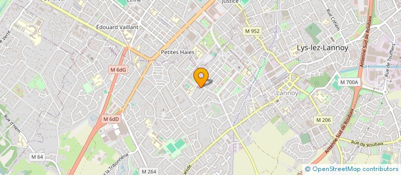 localisation de l'entreprise ASS CULTURELLE DE HEM  HEM