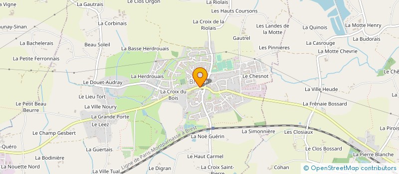 localisation de l'entreprise ASS CULTURELLE DE L HERMITAGE à BRETEIL