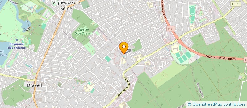 localisation de l'entreprise ASS CULTURELLE DES BERGERIES à VIGNEUX-SUR-SEINE