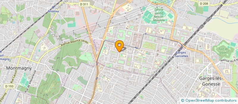 localisation de l'entreprise ASS CULTURELLE DES MAGHREBINS SARCELLES à SARCELLES