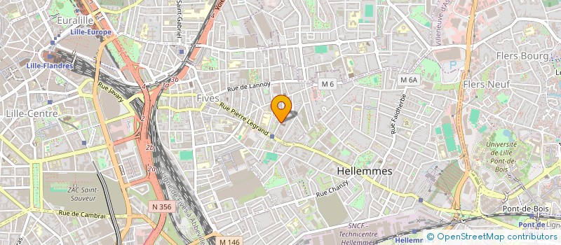 localisation de l'entreprise ASS CULTURELLE DES TRAVAILLEURS TURK à LILLE