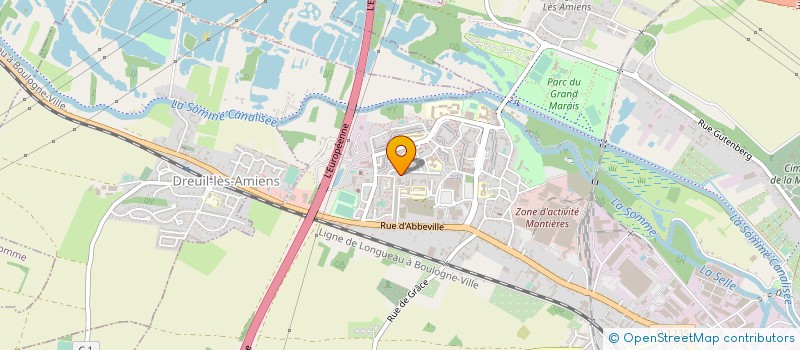 localisation de l'entreprise ASS CULTURELLE EDUCATIVE DE LA SOMME à AMIENS
