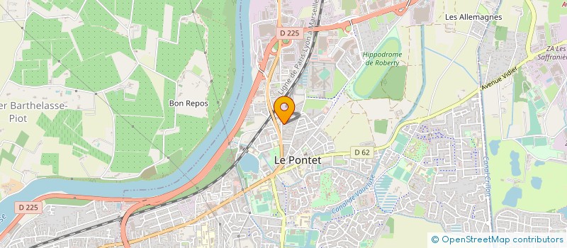 localisation de l'entreprise ASS CULTURELLE EDUCATIVE MAROCAINE à LE PONTET