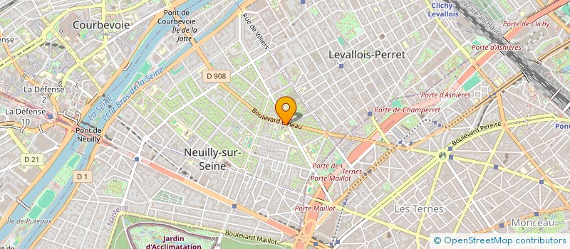 localisation de l'entreprise ASS CULTURELLE ET SOCIALE ADVENTISTE ROUMAINE DE NEUILLY à NEUILLY-SUR-SEINE