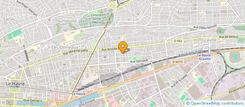 localisation de l'entreprise ASS CULTURELLE EVANGELIQUE à LE HAVRE