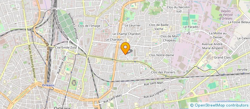 localisation de l'entreprise ASS CULTURELLE FAMILLES PAKISTANAISES  ORLEANS