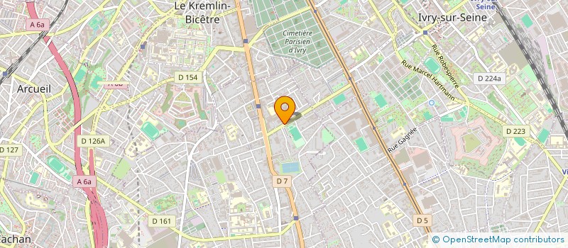 localisation de l'entreprise ASS CULTURELLE FRANCO NIGERIANE à VILLEJUIF