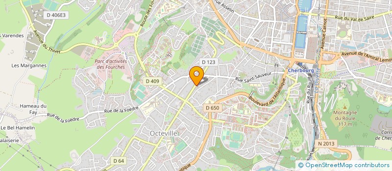 localisation de l'entreprise ASS CULTURELLE ISLAMIQUE  CHERBOURG-EN-COTENTIN