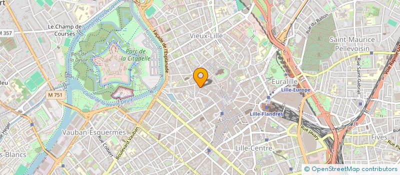 localisation de l'entreprise ASS CULTURELLE LA LUMIERE DU NORD à LILLE