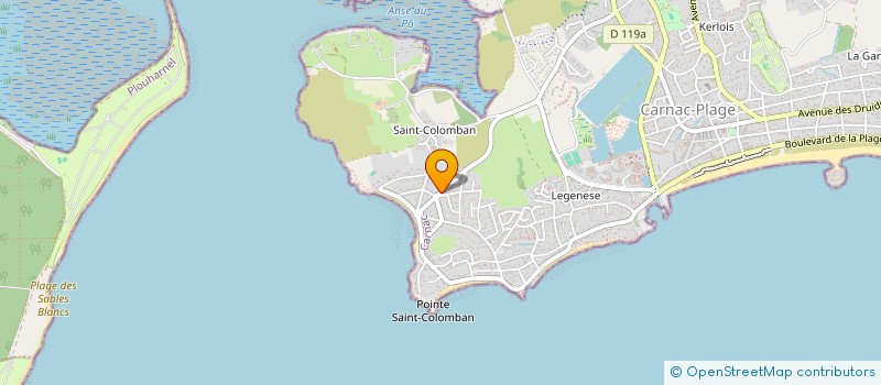 localisation de l'entreprise ASS CULTURELLE LA PREFECTURE  PLOUHARNEL