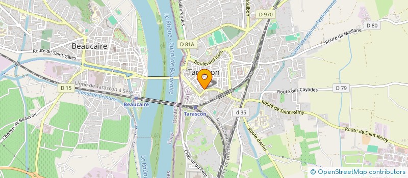 localisation de l'entreprise ASS CULTURELLE LES MAROCAINS DE TARASCON  TARASCON