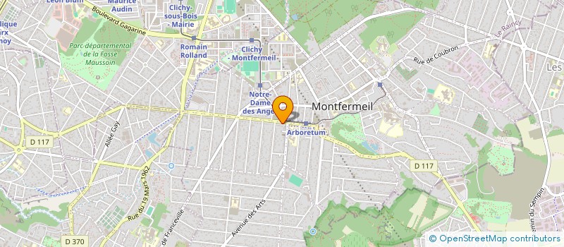 localisation de l'entreprise ASS CULTURELLE MUSULMANS MONTFERMEIL à MONTFERMEIL