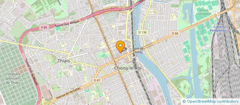 localisation de l'entreprise ASS CULTURELLE PORTUGAISE CHOISY-LE-ROI à CHOISY-LE-ROI
