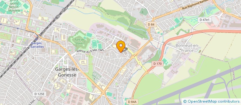 localisation de l'entreprise ASS CULTURELLE POUR LA PROMOTION SOCIALE à GARGES-LES-GONESSE