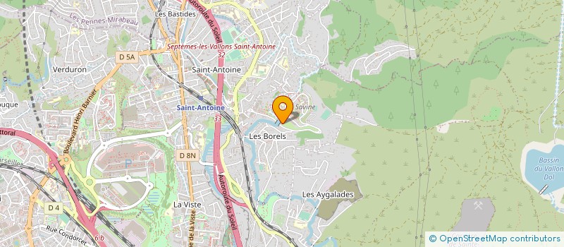 localisation de l'entreprise ASS CULTURELLE SOCIALE COMORIENNE à MARSEILLE 15