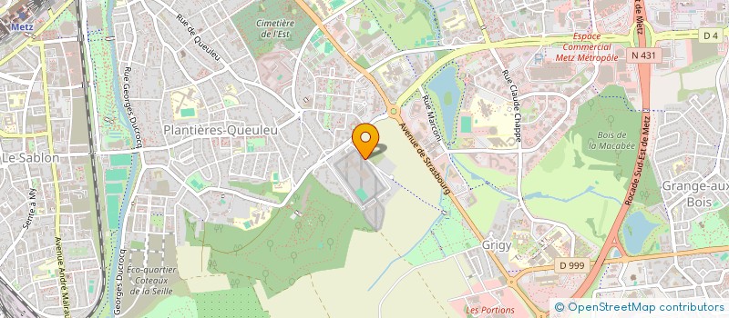 localisation de l'entreprise ASS CULTURELLE SPORTIVE ET SOCIALE  METZ