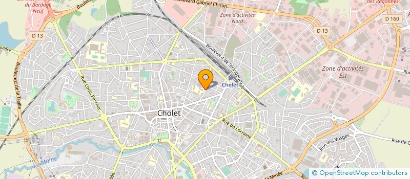 localisation de l'entreprise ASS CULTURELLE ST JOSEPH à CHOLET