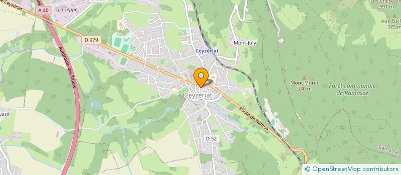 localisation de l'entreprise ASS CULTURELLE THEATRALE VALLEE SURAN à NIVIGNE ET SURAN